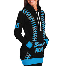 Load image into Gallery viewer, Miami Personalized Long Hoodie Black