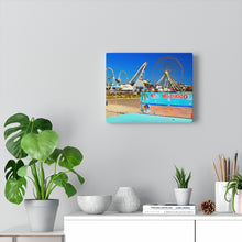 Load image into Gallery viewer, Watercolor Painting Wall Art Print Wildwood NJ Skyline