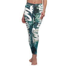 Load image into Gallery viewer, Deep Ocean Wildwood Sign Women's Cut & Sew Casual Leggings