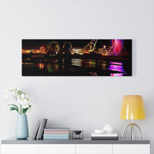 Load image into Gallery viewer, Gouache Digital Art painting Wildwood New Jersey Shore Skyline Art Print