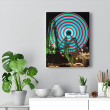 Load image into Gallery viewer, Cartoon Art Wall Decor Art Paint Beach Painting Ferris Wheel Amusement park