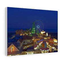 Load image into Gallery viewer, Watercolor Painting Wall Art Print Wildwood Crest Skyline Beach