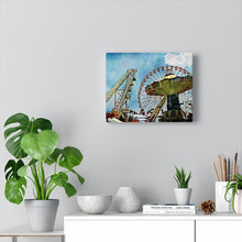 Load image into Gallery viewer, Oil Painting Wall Art Print Carnival Game Wildwood Boardwalk