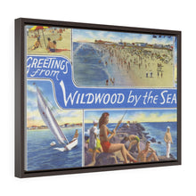Load image into Gallery viewer, Wildwood NJ Postcard Home Decor Wall Art Print Canvas