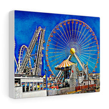 Load image into Gallery viewer, Oil Painting Wall Art Print Sunset Wildwood New Jersey