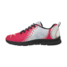 Load image into Gallery viewer, Seattle Sneakers Red & Silver