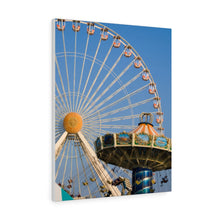 Load image into Gallery viewer, Canvas Print Wildwood New Jersey Morey's Piers Amusement Park Portrait