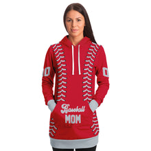 Load image into Gallery viewer, Seattle Personalized Long Hoodie Red