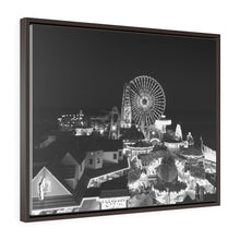 Load image into Gallery viewer, Black and White Photography Wall Art Print Moreys Piers Wildwood NJ