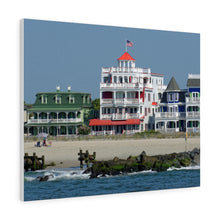 Load image into Gallery viewer, Canvas Print Cape May Beach View