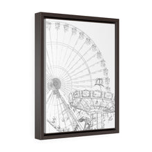 Load image into Gallery viewer, Art Sketch Wall Art Print Wildwood Beach Decor Amusement Park