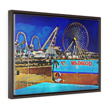 Load image into Gallery viewer, Oil Painting Wall Art Print Wildwood Jersey Shore Ocean View