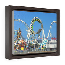 Load image into Gallery viewer, Watercolor Painting Wall Art Print Wildwood Moreys Piers Beach Sky