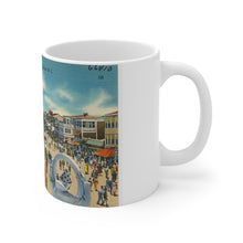 Load image into Gallery viewer, Vintage Wildwood by the Sea Postcard coffee Mug 11oz
