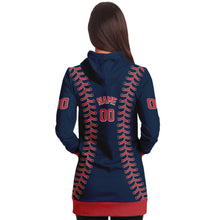 Load image into Gallery viewer, Boston Personalized Long Hoodie Navy Success
