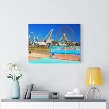Load image into Gallery viewer, Watercolor Painting Wall Art Print Wildwood NJ Skyline