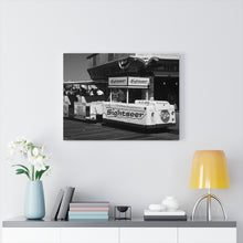 Load image into Gallery viewer, Black and White Photography Wall Art Print Wildwood NJ Tramcar