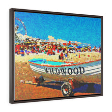 Load image into Gallery viewer, Oil Painting Wall Art Print Wildwood Crest Beach