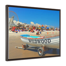 Load image into Gallery viewer, Watercolor Painting Wall Art Print Wildwood Jersey Shore Ocean View