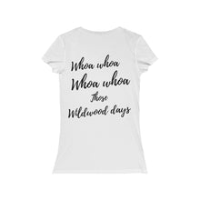 Load image into Gallery viewer, I'm Going to Wildwood WIldwood Days Women's Jersey Short Sleeve V-Neck Tee