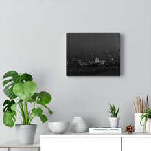 Load image into Gallery viewer, Black and White Photography Wall Art Print Sunset Wildwood New Jersey