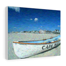 Load image into Gallery viewer, Gouache Digital Art painting Wall Art Print Cape May Beach Sunny Day