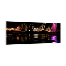 Load image into Gallery viewer, Canvas Print Wildwood New Jersey Boardwalk Skyline