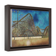 Load image into Gallery viewer, Wildwood Wooden Roller Coaster Oil Painting Wall Art Print Amusement Park
