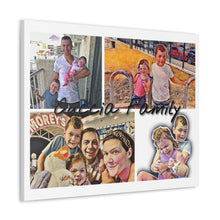 Load image into Gallery viewer, Family Photo Collage Art Canvas Gallery Wraps