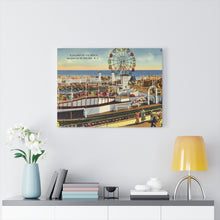 Load image into Gallery viewer, Old WIldwood Ferris Wheel Home Decor Wall Art Print Canvas
