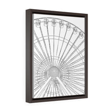 Load image into Gallery viewer, Black & White Art Sketch Wall Art Print Morey's Piers Amusement Park Wildwood Ferris Wheel