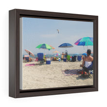 Load image into Gallery viewer, Canvas Print Wildwood Crest New Jersey NJ Sunny Day Beach