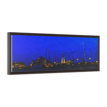 Load image into Gallery viewer, Gouache Digital Art painting Wall Art Print Wildwood NJ Night Time Beach Skyline