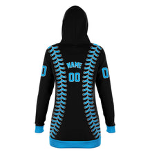 Load image into Gallery viewer, Miami Personalized Long Hoodie Black