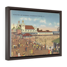 Load image into Gallery viewer, Old Wildwood Ocean Pier Home Decor Wall Art Print Canvas