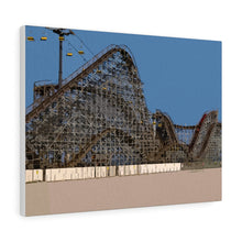 Load image into Gallery viewer, Roller Coaster Cartoon Art Wall Decor Art Painting Carnival Decor