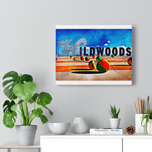 Load image into Gallery viewer, Wildwood NJ Crest Sign Oil Painting Wall Art Print