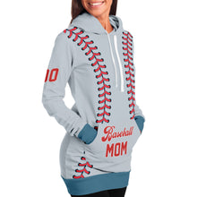 Load image into Gallery viewer, Chicago Personalized Long Hoodie Silver