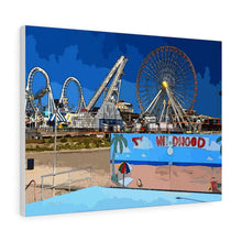 Load image into Gallery viewer, Cartoon Art Wall Decor Art Paint Beach Painting Wildwoods