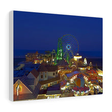 Load image into Gallery viewer, Watercolor Painting Wall Art Print Wildwood Crest Skyline Beach