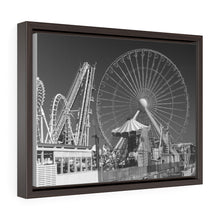 Load image into Gallery viewer, Wildwood New Jersey Amusement Park Black and White Photography Wall Art Print