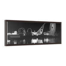 Load image into Gallery viewer, Black and White Photography Wall Art Print WIldwood NJ Beach Skyline