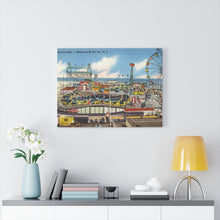 Load image into Gallery viewer, Playland Wildwood By The Sea Home Decor Wall Art Print Canvas