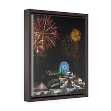 Load image into Gallery viewer, Canvas Print Wildwood Boardwalk New Jersey Fireworks