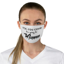 Load image into Gallery viewer, FCK-YOU Covid I'm Going To Wildwood Fabric Face Mask