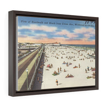 Load image into Gallery viewer, Sunny Day WIldwood Beach Postcard Home Decor Wall Art Print Canvas
