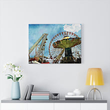 Load image into Gallery viewer, Oil Painting Wall Art Print Carnival Game Wildwood Boardwalk