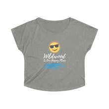 Load image into Gallery viewer, Wildwood is our Happy Place Women's Tri-Blend Dolman