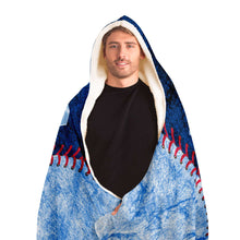 Load image into Gallery viewer, Tampa Bay Baseball Personalized Hooded Blanket Blue