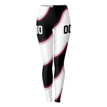 Load image into Gallery viewer, Personalized Leggings Black & White